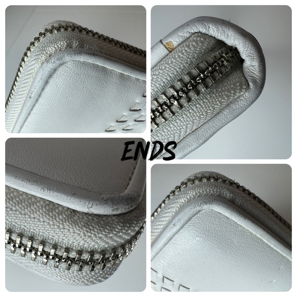 Y2K Coach F14724 Limited Ed. Green White Scarf Wallet Bleecker Daisy Tote Bag - Picture 16 of 16